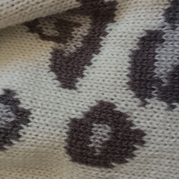 Baby Beanie Heart Print! By Toby  & Me Winter Hat - Picture 2 of 3